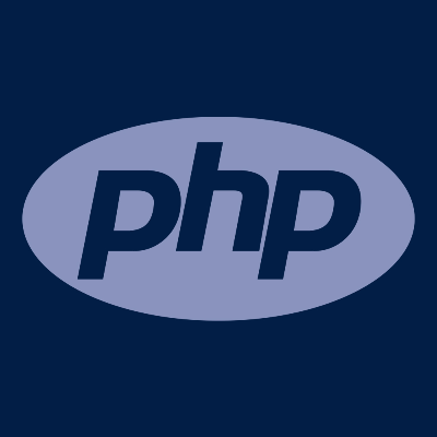 Logo PHP dark blue